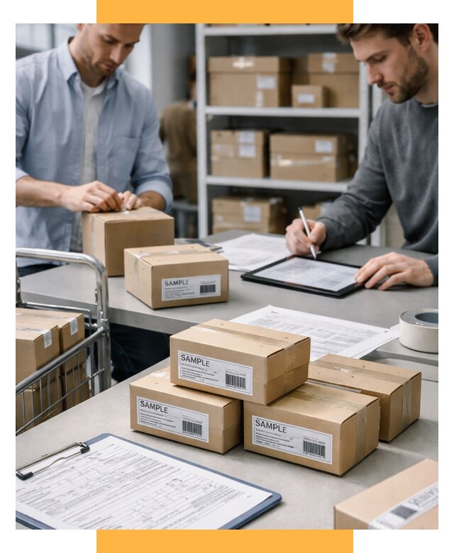 Доставка образцов и малых партий от 7634 р., СетСервис-Люд