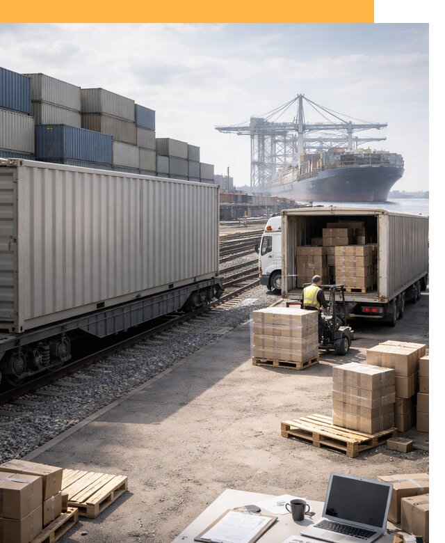 Мультимодальные перевозки грузов по миру от 45801 руб