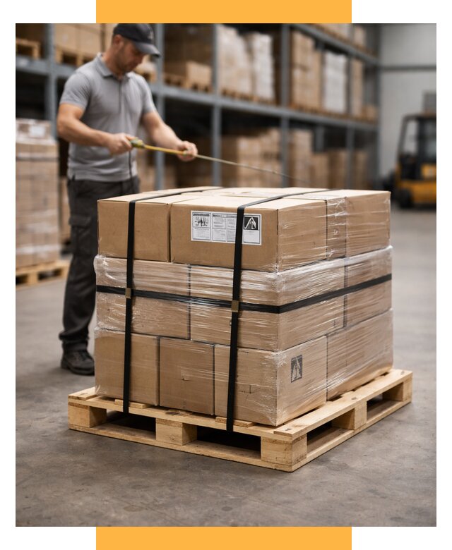 Упаковка и паллетирование грузов от 3562 р. | СетСервис-Люд