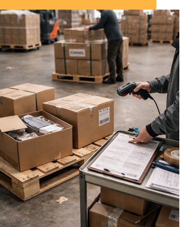 Сборные грузы из Китая: доставка, склад и таможня от 18320