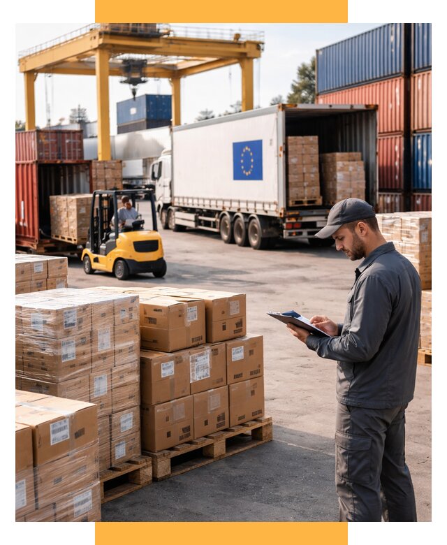 Доставка грузов из Европы от 12214 р., логистика СетСервис-Люд