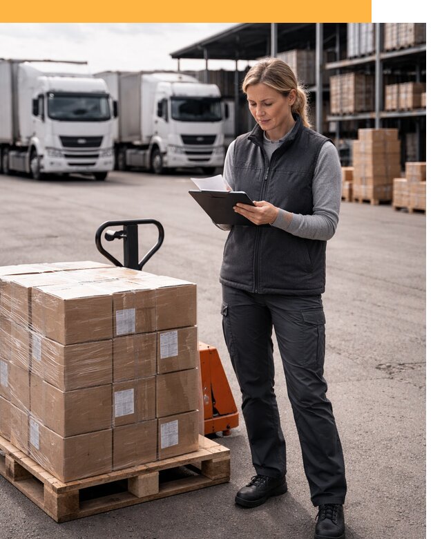 Доставка грузов из Европы к дверям клиента от 12214 руб