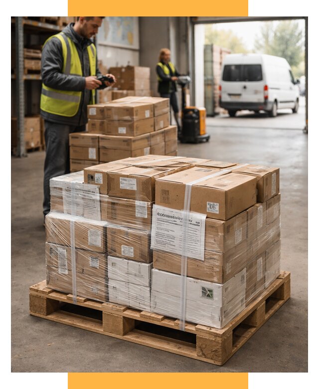 Сборные грузы из Европы от 305 р доставка СетСервис-Люд