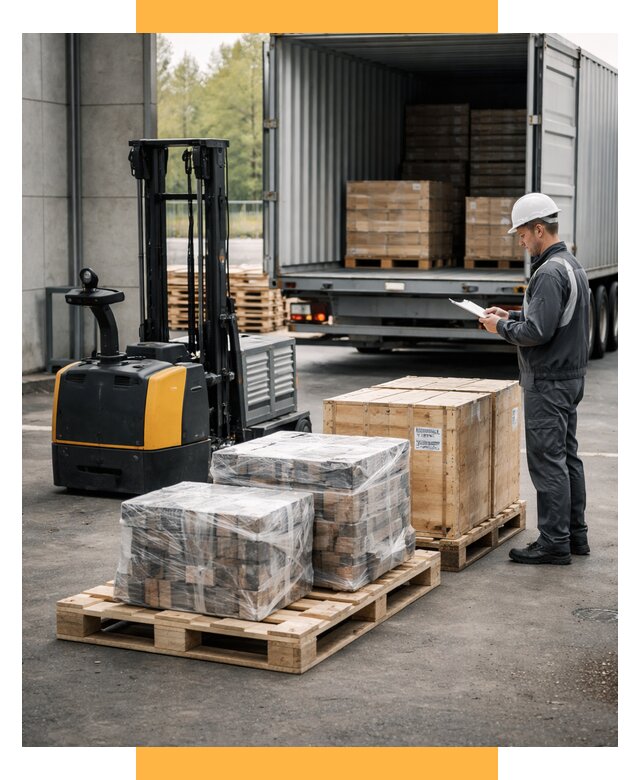 Доставка оборудования из Европы под ключ от 45801 р. | СетСервис-Люд