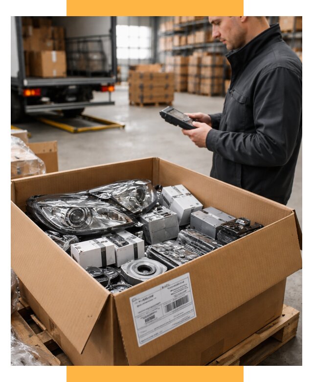 Доставка автозапчастей из Европы под ключ от 12723 р. | СетСервис-Люд