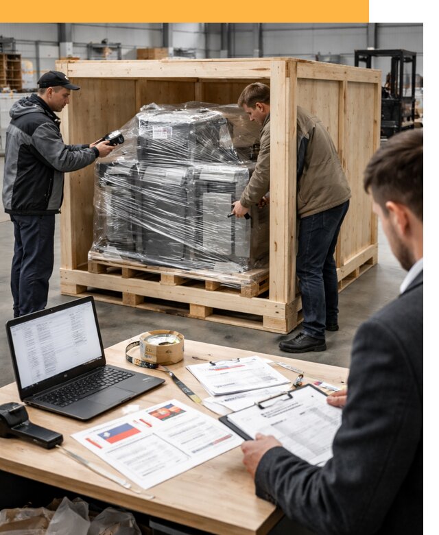 Доставка промышленного оборудования из США от 66157 руб