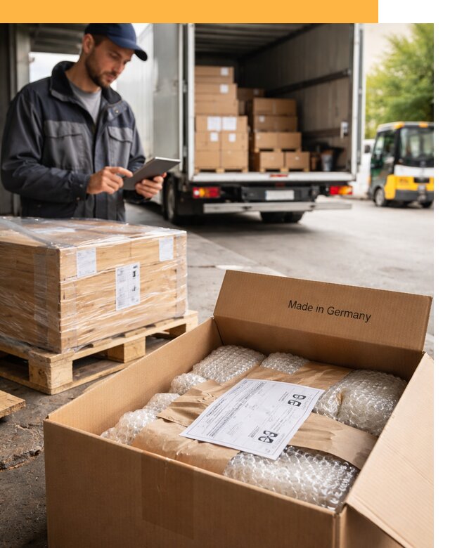 Доставка грузов из Германии от 45801 руб с таможенным оформлением