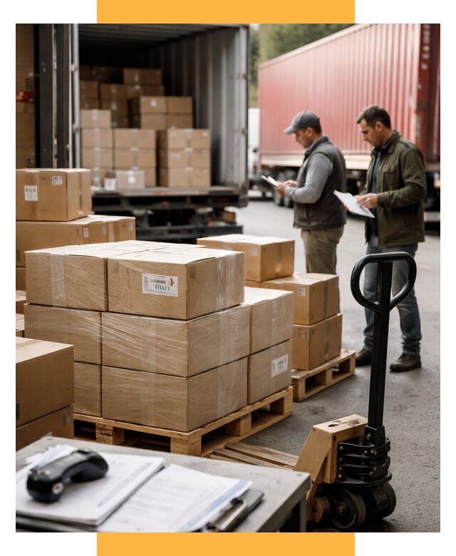 Доставка грузов из Италии в Россию от 18320 р. СетСервис-Люд