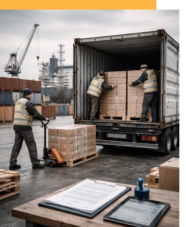 Доставка грузов из Латвии от 25445 руб, морская, авто, авиа