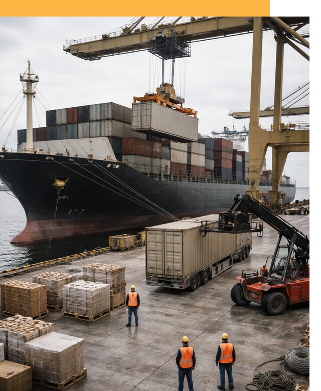 Морские перевозки из Индии: доставка FCL/LCL, таможня от 122136