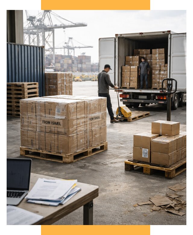 Доставка грузов из Израиля от 15267 р., логистика от СетСервис-Люд