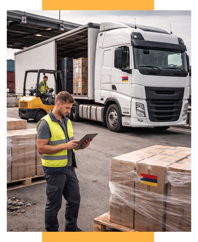 Автоперевозки из Армении от 96691 р. — услуги СетСервис-Люд