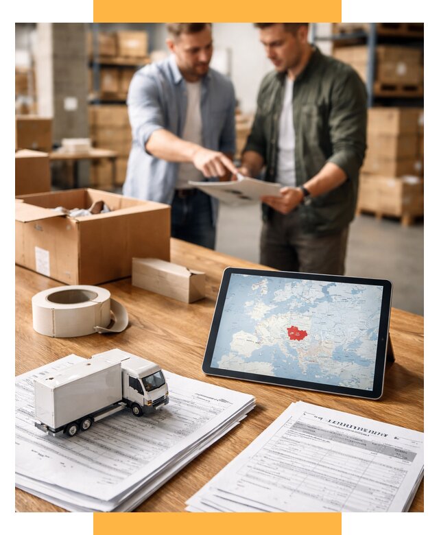 Доставка грузов в Чехию от 35623 р. - логистика СетСервис-Люд