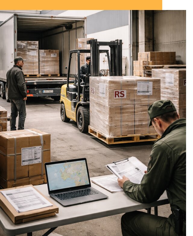 Доставка грузов в Сербию от 45801 руб, международные перевозки