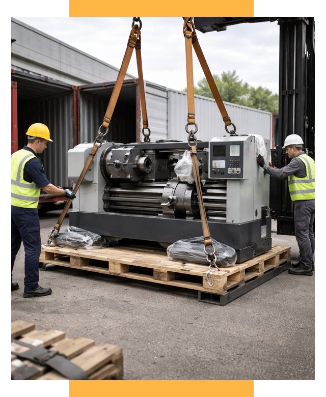 Перевозка станков и таможня от 61068 р. | СетСервис-Люд логистика