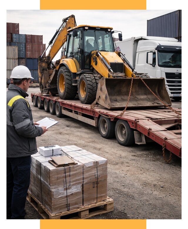 Международная перевозка спецтехники от 45801 р., СетСервис-Люд