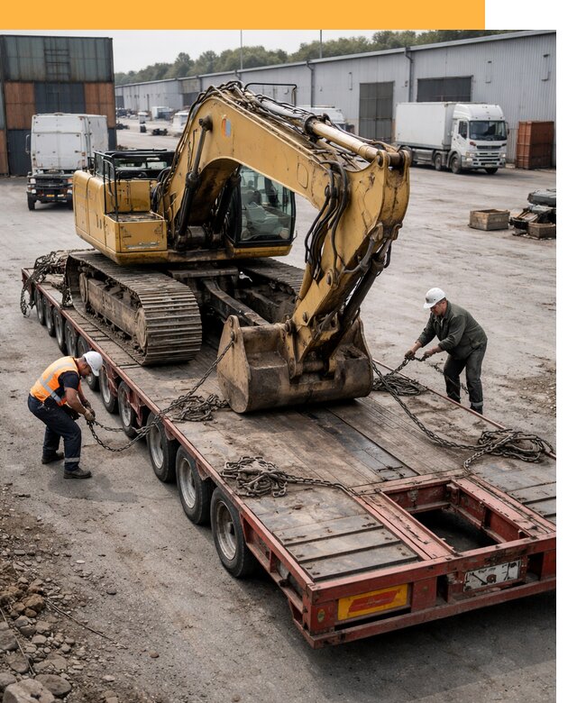 Перевозка спецтехники по России и миру от 45801 руб