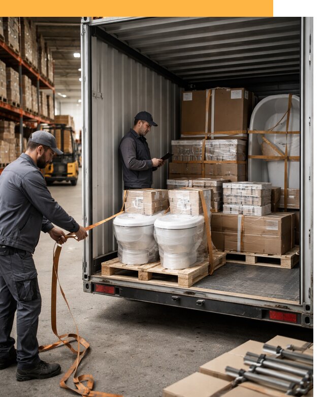 Перевозка сантехнического оборудования по России и миру от 1832