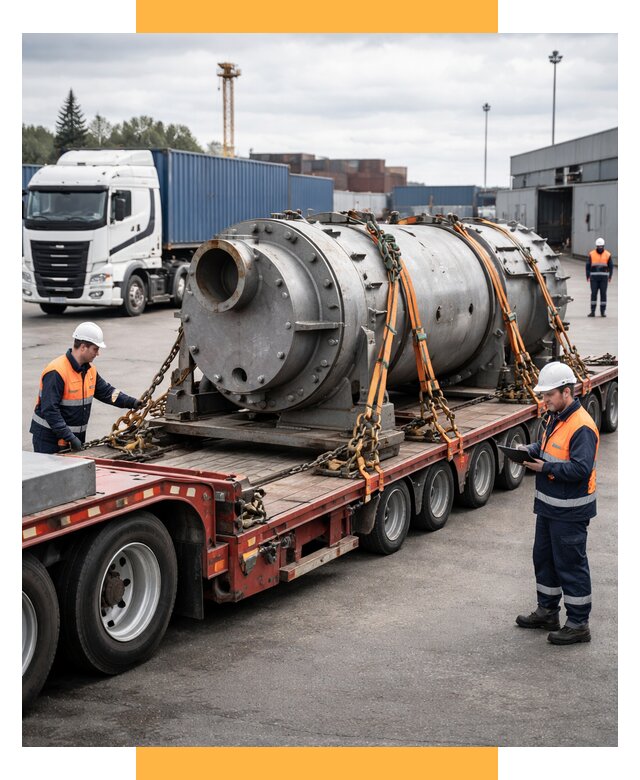 Перевозка тяжеловесных грузов под ключ от 152670 р. | СетСервис-Люд