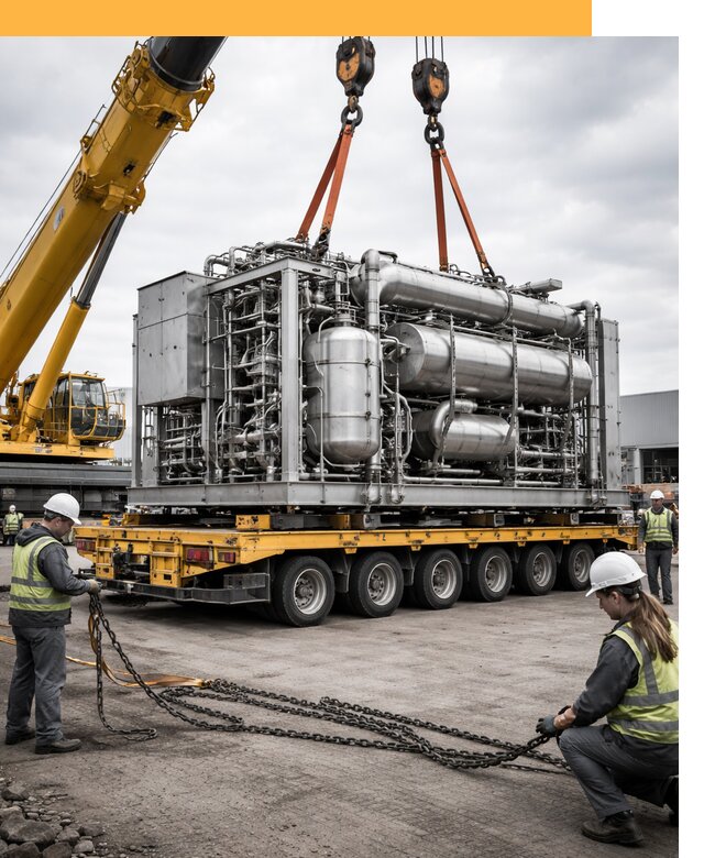 Перевозка тяжеловесных грузов по миру от 152670 руб