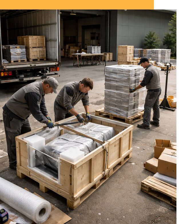 Перевозка выставочных грузов по миру от 25445 руб за м2 с таможней