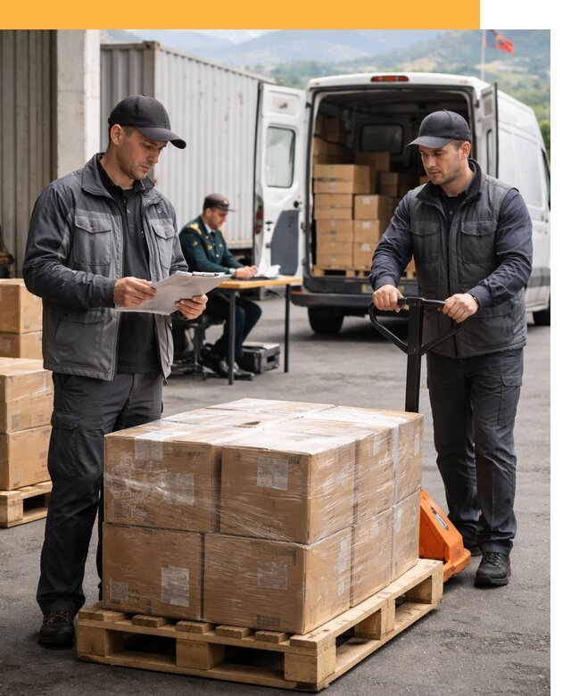 Доставка грузов через Армению, быстрая таможенная очистка от 25445