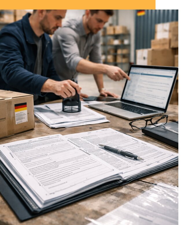 Таможенное оформление грузов из Германии от 9160 руб.