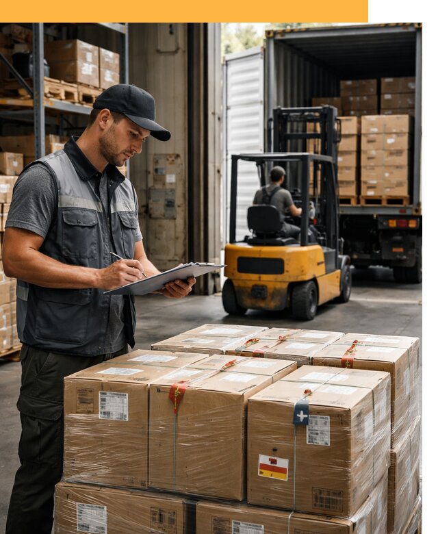 Реэкспорт товаров с таможенным оформлением и доставкой от 12214