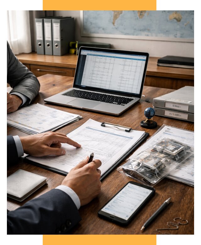 Проверка поставщика за рубежом от 8651 р. | СетСервис-Люд аудит