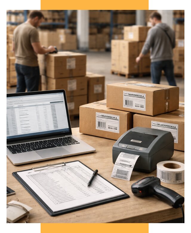 Маркировка импортных товаров от 4580 р. под ключ, СетСервис-Люд